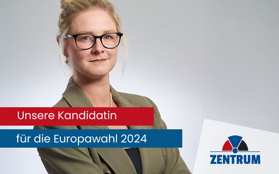 Spitzenkandidatin für die Europawahl - Marina Hübgens