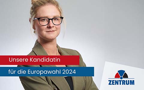 Deutsche Zentrumspartei (DZP) tritt mit junger  Spitzenkandidatin zur  Europawahl 2024 an
